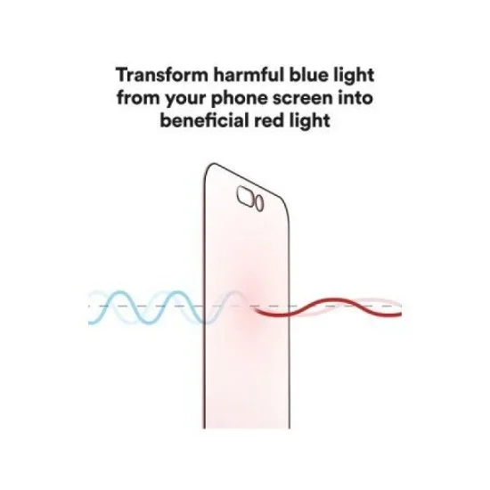 Bodyguardz red light converter glass screen protector for iphone 17 Pro